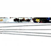 Свеча бенгальская 65 см (4шт) Новогодние желтые СБ4650 - Большие бенгальские огни в Сызрани